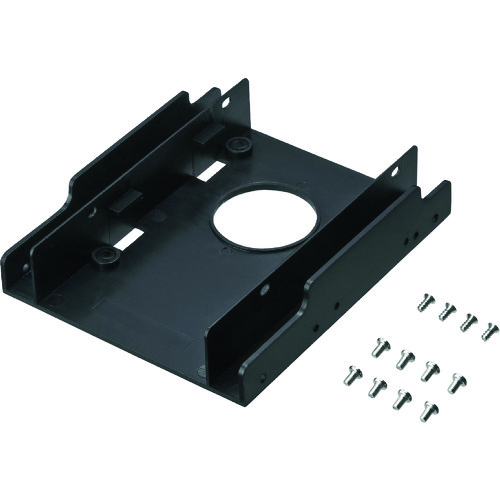 トラスコ中山 SANWA 2.5インチHDD変換マウンタ(2台用) 203-2204 (ご注文単位1個) 【直送品】