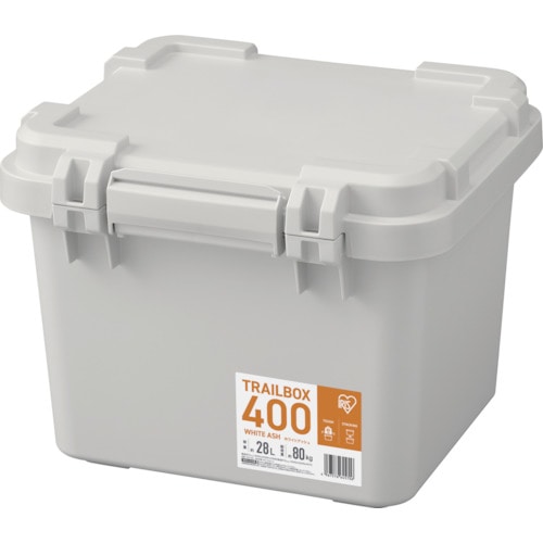 トラスコ中山 IRIS 296411 TRAILBOX 400 ホワイトアッシュ 523-2773 (ご注文単位1個) 【直送品】