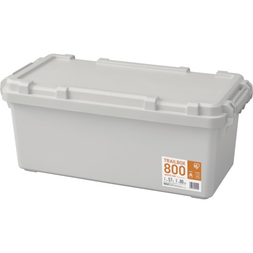 トラスコ中山 IRIS 296410 TRAILBOX 800 ホワイトアッシュ 523-2772 (ご注文単位1個) 【直送品】