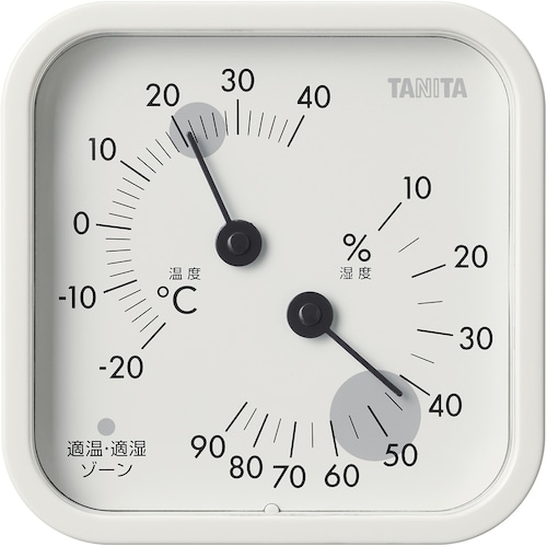 トラスコ中山 TANITA 温湿度計 TT-587-IV 625-5763 (ご注文単位1台) 【直送品】