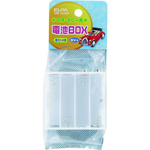 トラスコ中山 ELPA 電池 3×4スナッフ 201-6622 (ご注文単位1個) 【直送品】