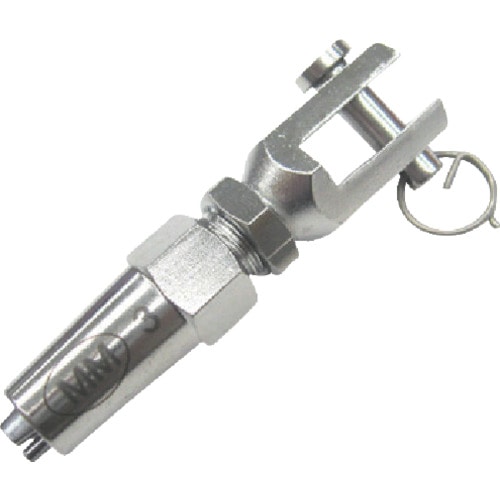 トラスコ中山 水本 ステンレス ロックターミナルフォーク 849-3176 (ご注文単位1個) 【直送品】