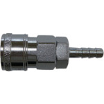 トラスコ中山 ハッコウ カップリングソケット 1/4ホース用 814-6230 (ご注文単位1個) 【直送品】