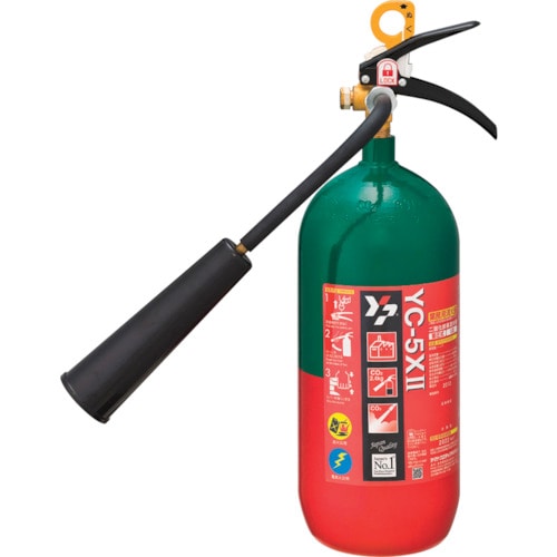 トラスコ中山 ヤマト 二酸化炭素消火器5型 453-4794 (ご注文単位1本) 【直送品】