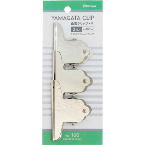 トラスコ中山 ミツヤ ヤマガタクリップ中 パック 356-4740 (ご注文単位1パック) 【直送品】