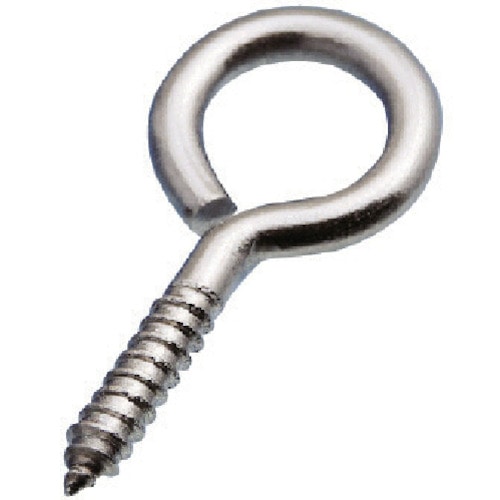トラスコ中山 水本 ステンレス ヒートン 内径5.8mm 849-3237 (ご注文単位1個) 【直送品】