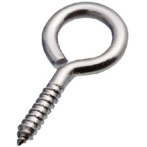 トラスコ中山 水本 ステンレス ヒートン 内径10mm 849-3240 (ご注文単位1個) 【直送品】
