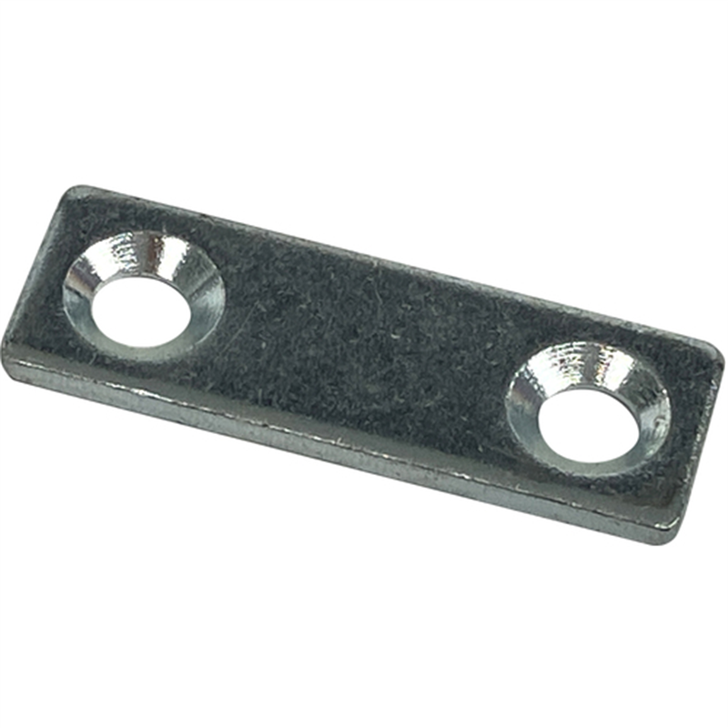 DAIDOHANT ダイドーハント スリムサポート 一文字(I型) ユニクロ(シルバー) (a)35×(b)12×(t)2mm (1個) 1個(ご注文単位1個)【直送品】