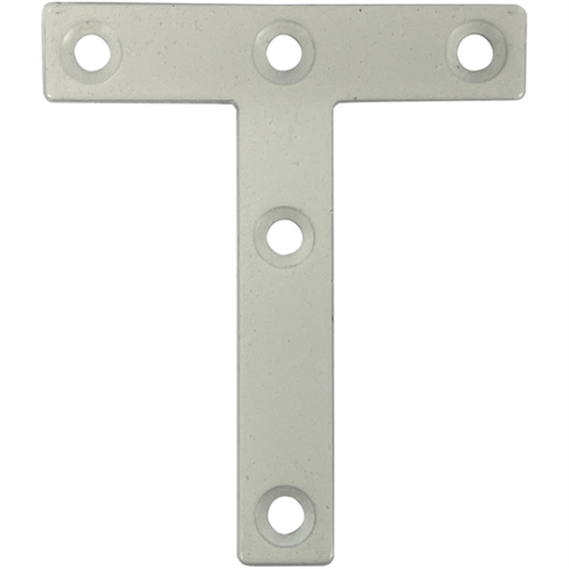 DAIDOHANT ダイドーハント スリムサポート T字フラット 白(ホワイト) (a)50×(b)12×(c)40×(t)2mm (1個) 1個(ご注文単位1個)【直送品】
