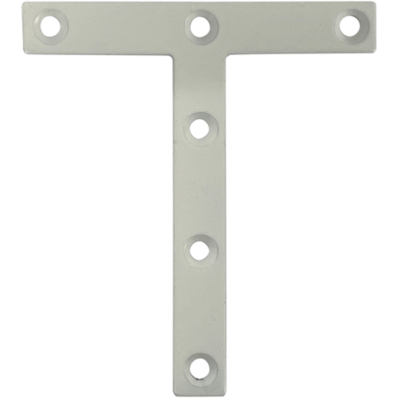 DAIDOHANT ダイドーハント スリムサポート T字フラット 白(ホワイト) (a)90×(b)12×(c)80×(t)2mm (1個) 1個(ご注文単位1個)【直送品】