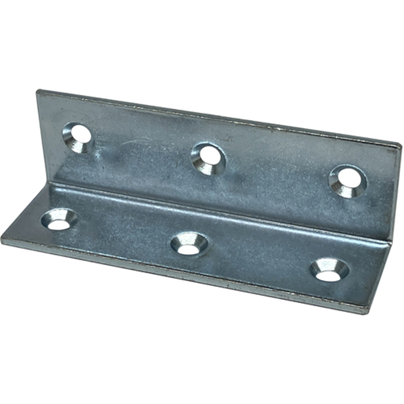 DAIDOHANT ダイドーハント スリムサポート 棚受(L型・内皿) ユニクロ(シルバー) (a)80×(b)25×(t)2mm (1個) 1個(ご注文単位1個)【直送品】