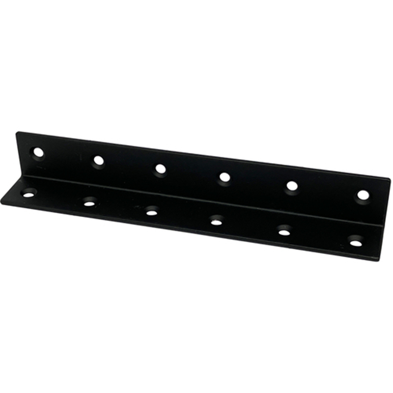DAIDOHANT ダイドーハント スリムサポート 棚受(L型・内皿) 黒(ブラック) (a)170×(b)25×(t)2mm (1個) 1個(ご注文単位1個)【直送品】