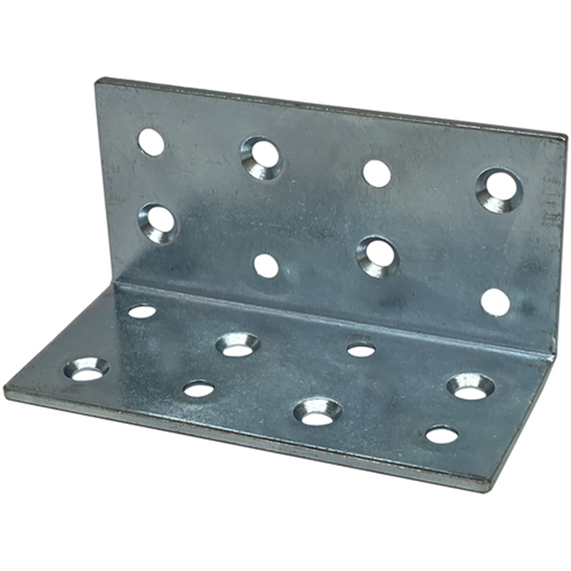 DAIDOHANT ダイドーハント スリムサポート 棚受(L型・内外皿) ユニクロ(シルバー) (a)80×(b)40×(t)2mm (1個) 1個(ご注文単位1個)【直送品】