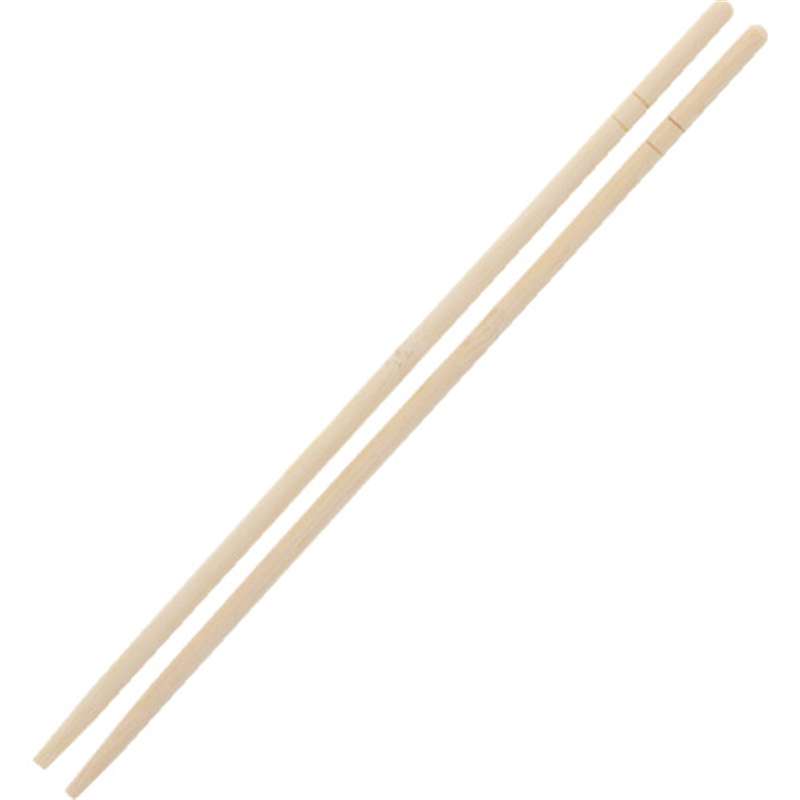 HEIKO ヘイコー竹丸箸 ポリ完封 20cm 100本入り 1袋（ご注文単位1袋）【直送品】