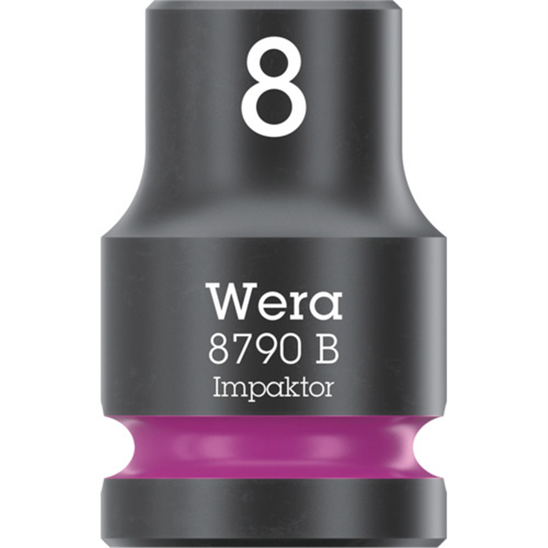 Wera 8790B インパクターソケット差込9.5mm 8.0mm 1個(ご注文単位1個)【直送品】