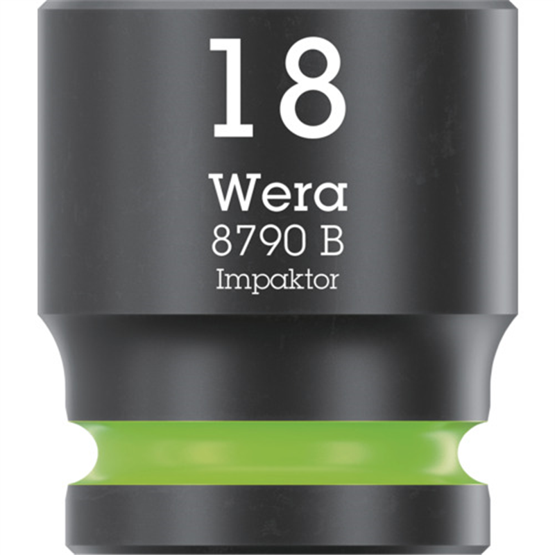 Wera 8790B インパクターソケット差込9.5mm 18.0mm 1個(ご注文単位1個)【直送品】