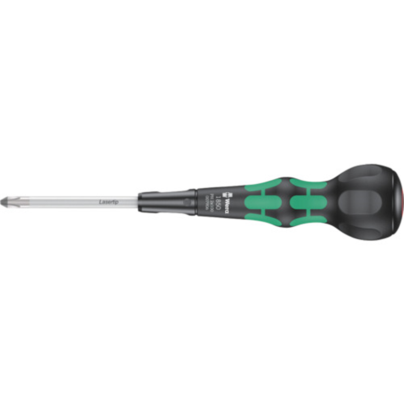 Wera 1850クラフトフォームボールグリッププラスドライバー PH2X150 1本（ご注文単位1本）【直送品】