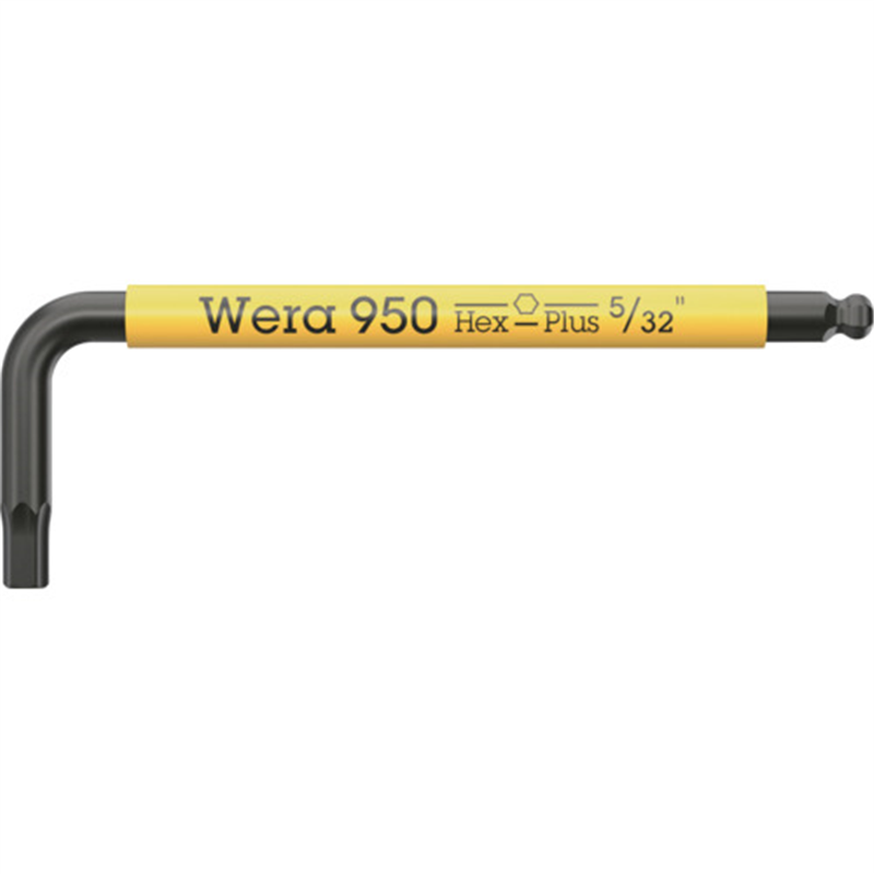 Wera 950SPKSマルチカラー 六角レンチ 5/32インチ 1本(ご注文単位1本)【直送品】