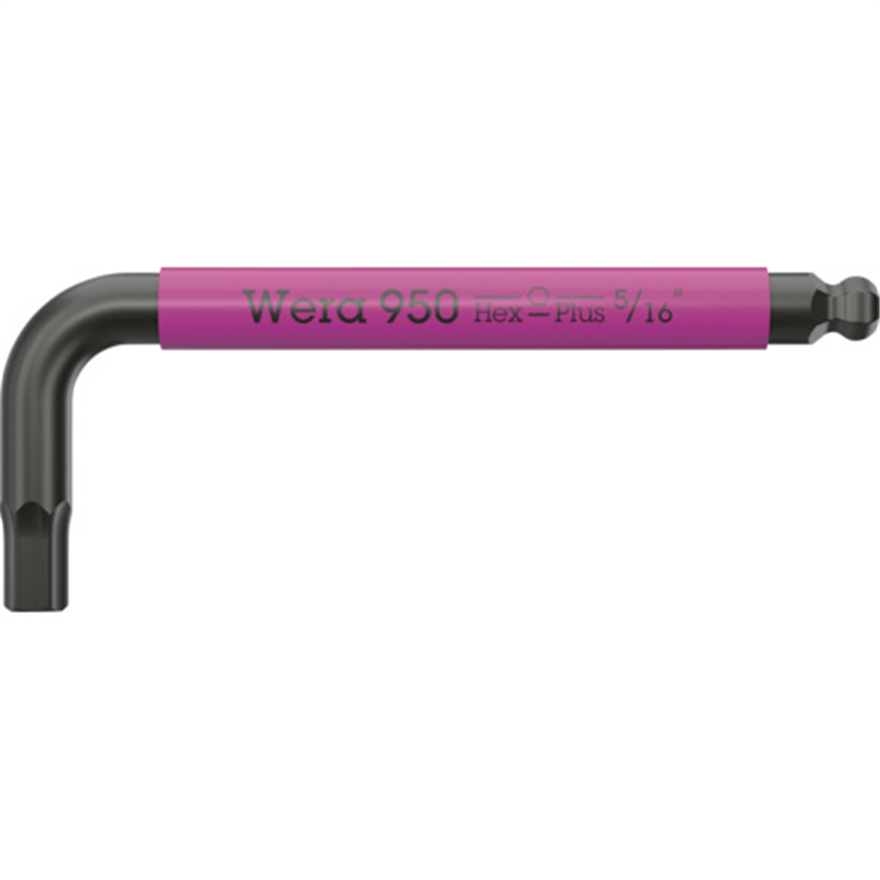 Wera 950SPKSマルチカラー 六角レンチ 5/16インチ 1本(ご注文単位1本)【直送品】