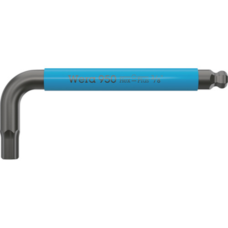 Wera 950SPKSマルチカラー 六角レンチ 3/8インチ 1本(ご注文単位1本)【直送品】