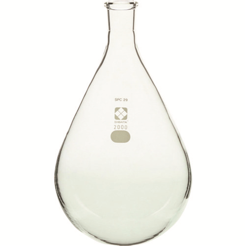 SIBATA SPCなす形フラスコ SPC-29 エバポレーター用 2000mL 1個(ご注文単位1個)【直送品】