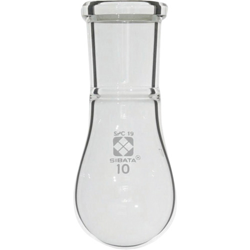 SIBATA SPCなす形フラスコ SPC-19 10mL 1個(ご注文単位1個)【直送品】