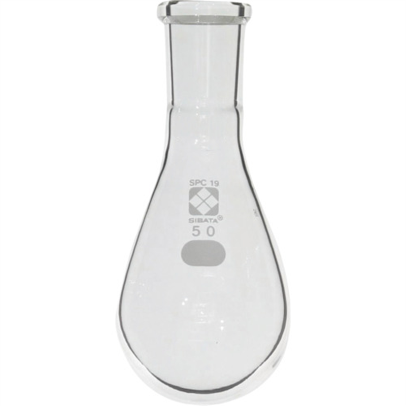 SIBATA SPCなす形フラスコ SPC-19 50mL 1個(ご注文単位1個)【直送品】