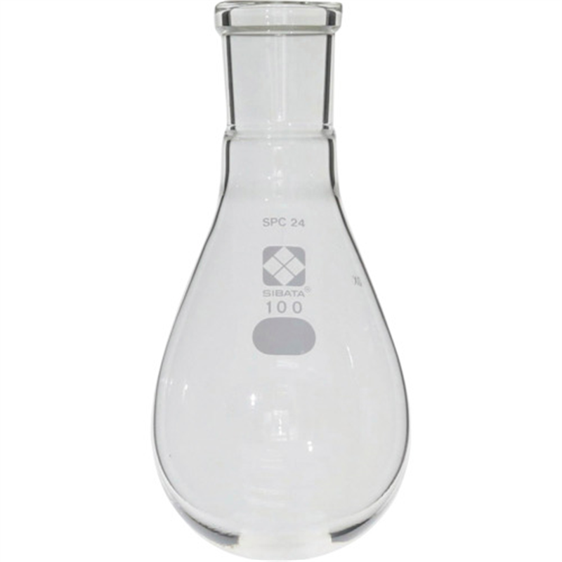 SIBATA SPCなす形フラスコ SPC-24 100mL 1個(ご注文単位1個)【直送品】