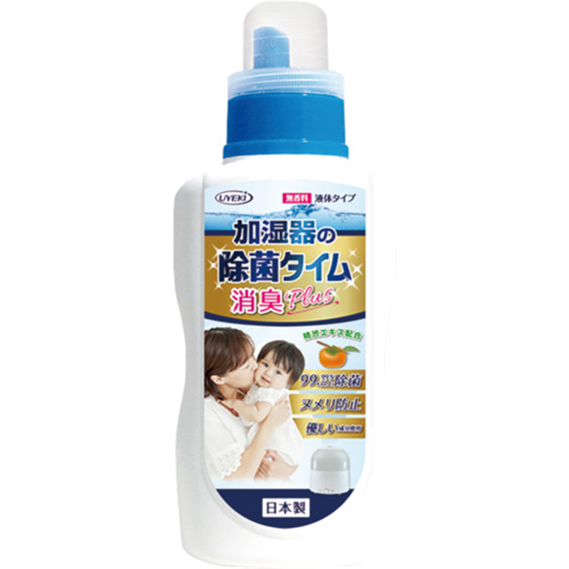 UYEKI 加湿器の除菌タイム 液体タイプ 消臭Plus 500mL 1個(ご注文単位1個)【直送品】