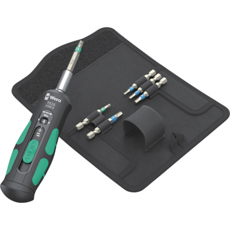 Wera 7515/7 差替式クラフトフォームセーフトルクドライバー スピード 自転車用セット1 1セット（ご注文単位1セット）【直送品】