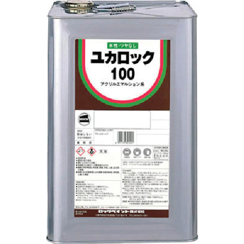 ロック ユカロック#100 白 20KG 1缶（ご注文単位1缶）【直送品】