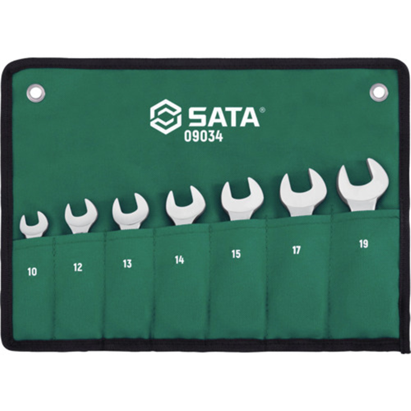 SATA ショートコンビネーションラチェットレンチセット(7点) 1セット（ご注文単位1セット）【直送品】