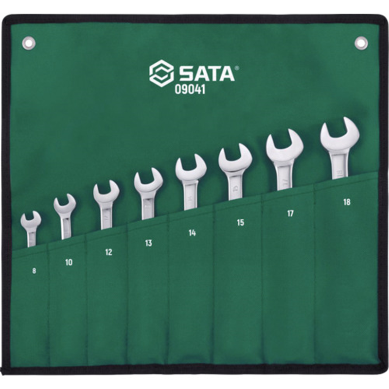 SATA コンビネーションラチェットレンチセット(8点) 1セット（ご注文単位1セット）【直送品】