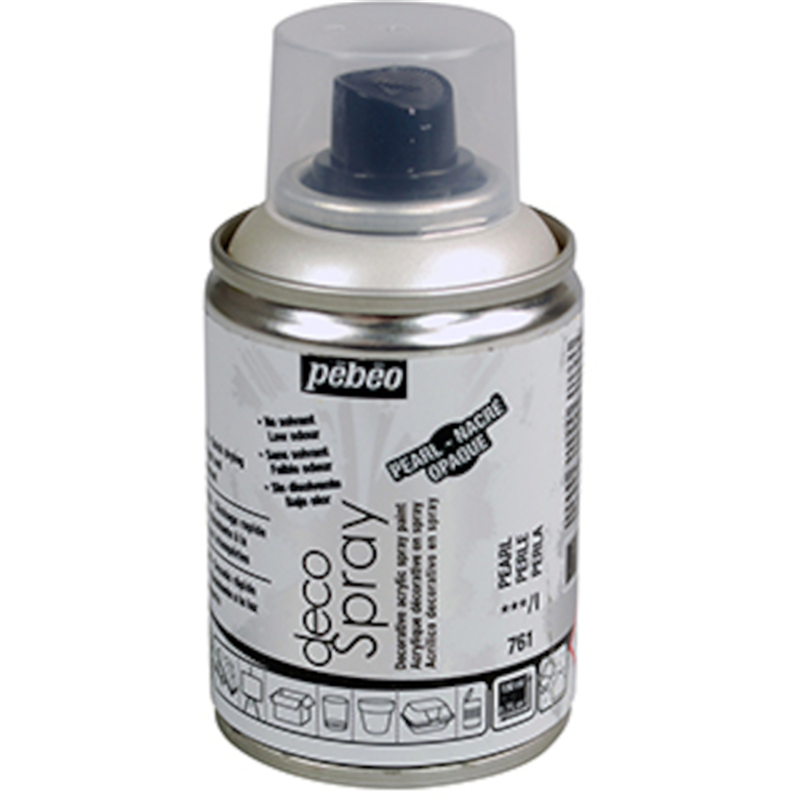 Pebeo デコスプレー 100ml マット色 パール色 パール 1本（ご注文単位1本）【直送品】