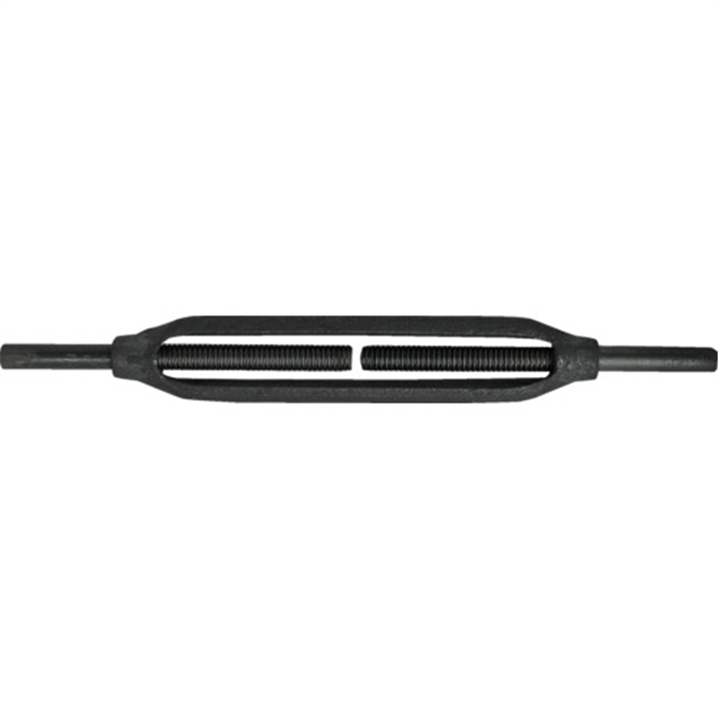 TAIYO 枠式ターンバックル ストレート 黒 9(3000801) 1個（ご注文単位1個）【直送品】