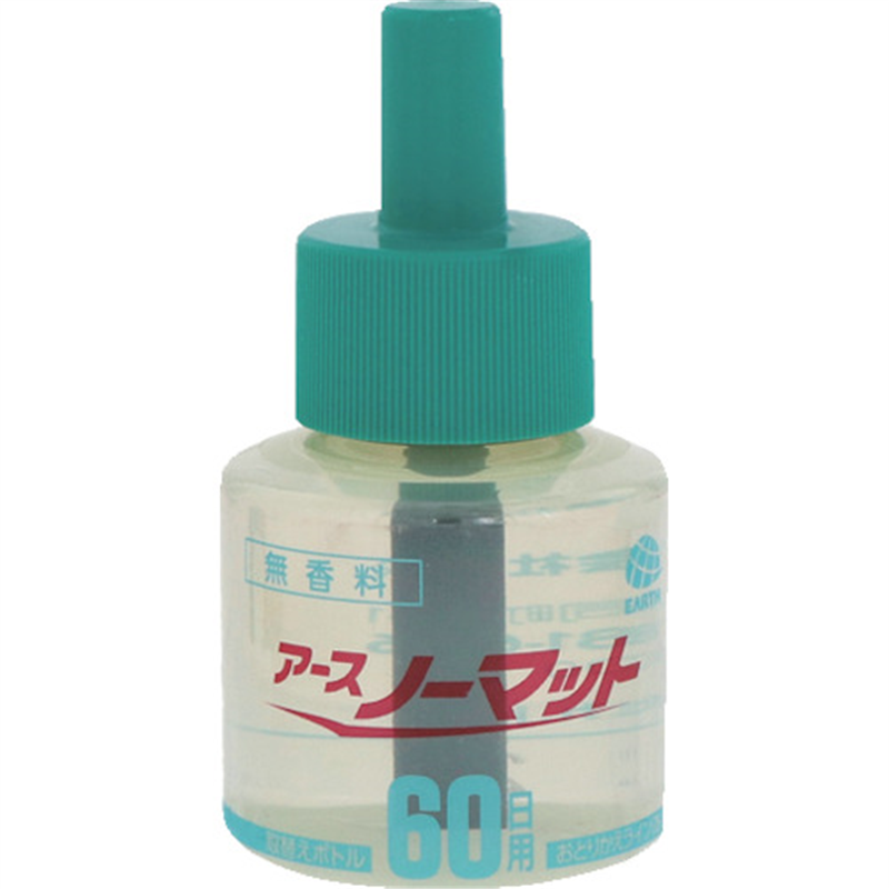 アース ノーマット 取替えボトル60日用無香料 1本入 1箱（ご注文単位1箱）【直送品】