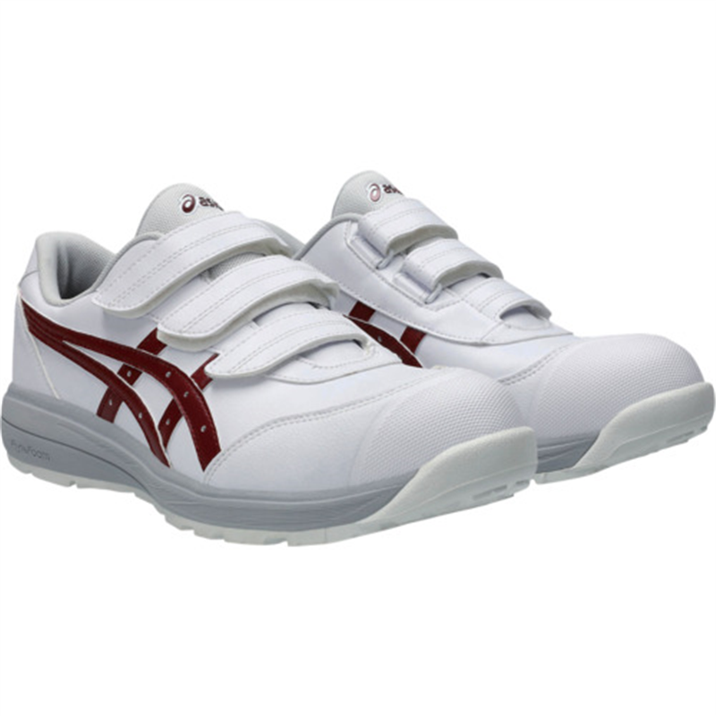 ASICS ウィンジョブ CP311 ホワイト×ビートジュース 27.5cm 1足(ご注文単位1足)【直送品】