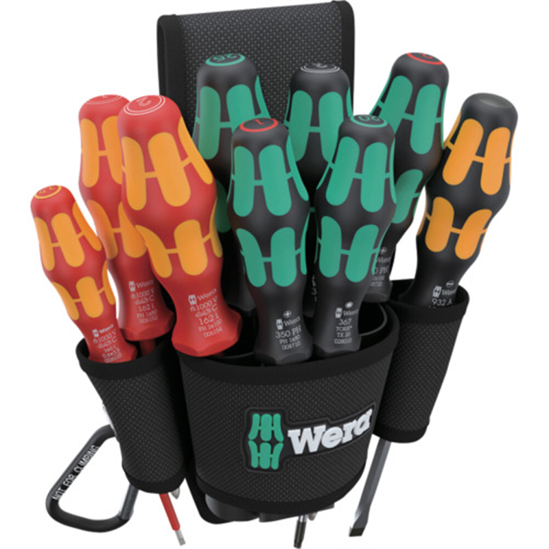 Wera 9620 ベルトホルスター セット1 1セット（ご注文単位1セット）【直送品】