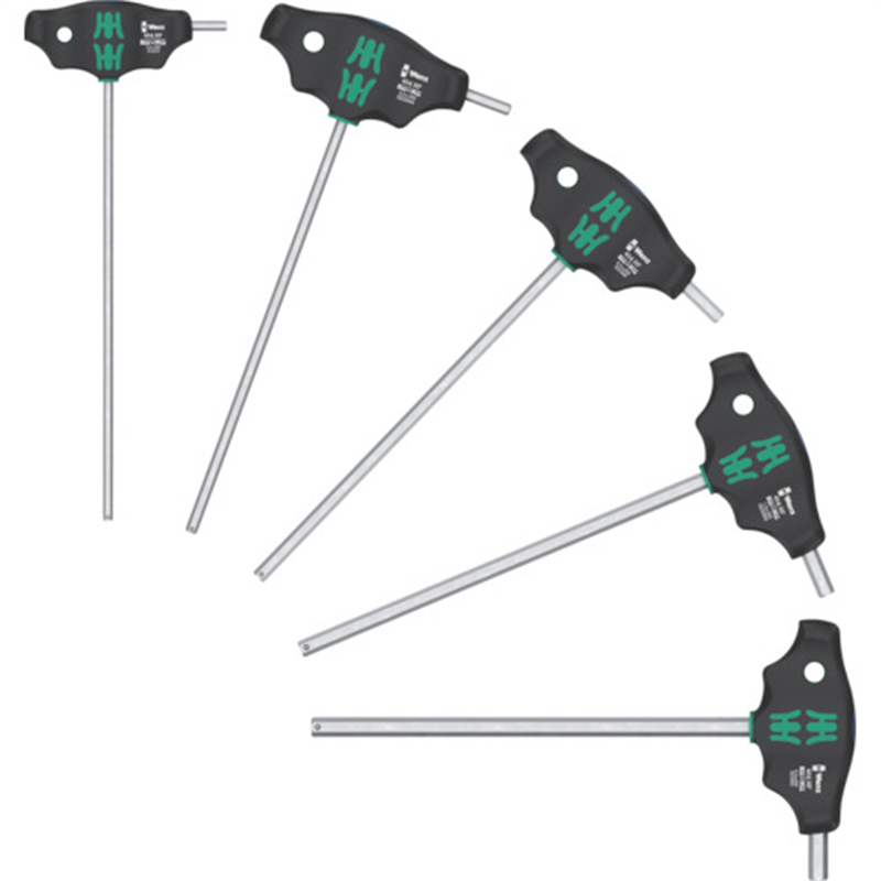 Wera 454/5 HF SHK Tハンドルドライバーセット 保持機能付 1セット（ご注文単位1セット）【直送品】