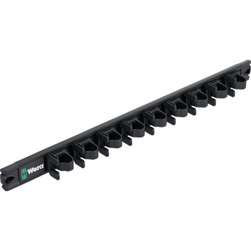 Wera 9611マグネットレールクラフトフォームドライバー(9本収納可能) 1個(ご注文単位1個)【直送品】