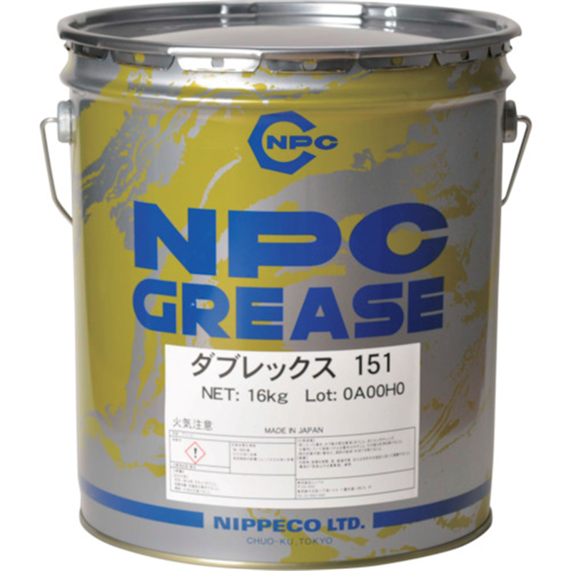 NIPPECO モリブデン入りリチウム万能グリース ダブレックス151(No.1) 1缶(ご注文単位1缶)【直送品】