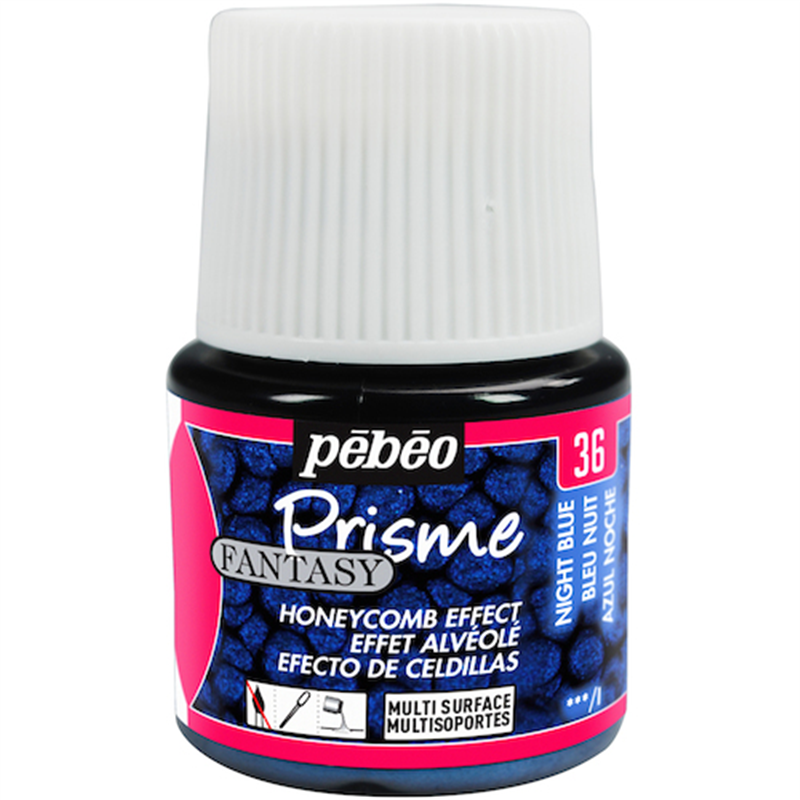 Pebeo ファンタジープリズム45ml NO.36ミッドナイトブルー 1本（ご注文単位1本）【直送品】
