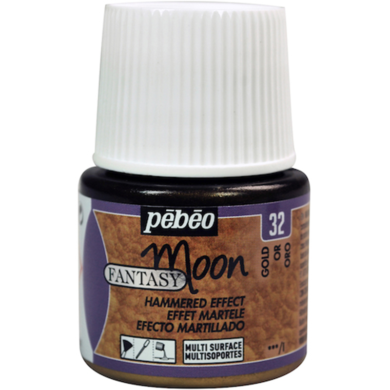 Pebeo ファンタジームーン45ml NO.32ゴールド 1本（ご注文単位1本）【直送品】