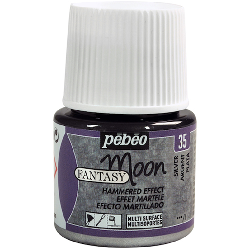 Pebeo ファンタジームーン45ml NO.35シルバー 1本（ご注文単位1本）【直送品】