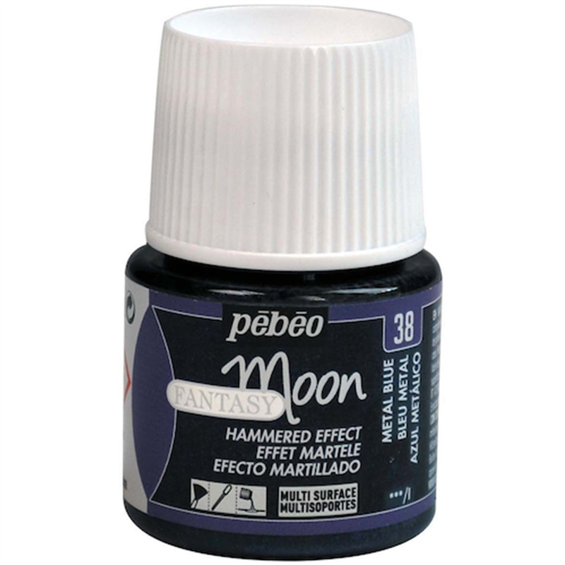 Pebeo ファンタジームーン45ml NO.38メタルブルー 1本（ご注文単位1本）【直送品】