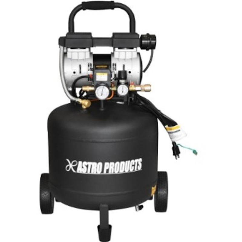 アストロプロダクツ 縦型サイレントエアコンプレッサー38L VSC033 1台(ご注文単位1台)【直送品】