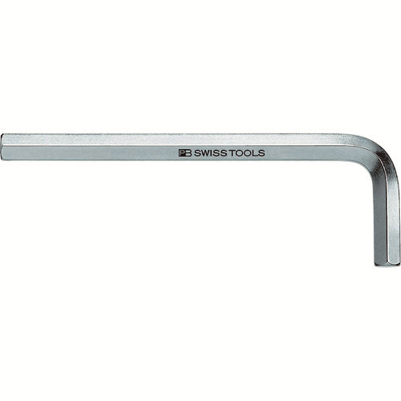 PBスイスツールズ 六角棒レンチ 対辺寸法6mm 全長100mm 1本(ご注文単位1本)【直送品】