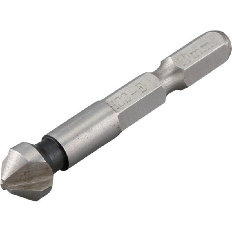 RELIEF 六角軸 面取りカッター 3枚刃 10mm 1個(ご注文単位1個)【直送品】