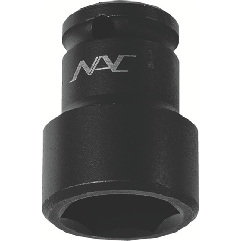 ナック ソケット ショートタイプ 6PT 差込角9.52x対辺17mm 1個(ご注文単位1個)【直送品】