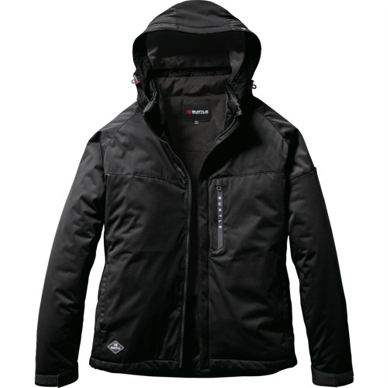 BURTLE ストレッチフーディ防寒ジャケット3260-35-Mブラック 1着(ご注文単位1着)【直送品】